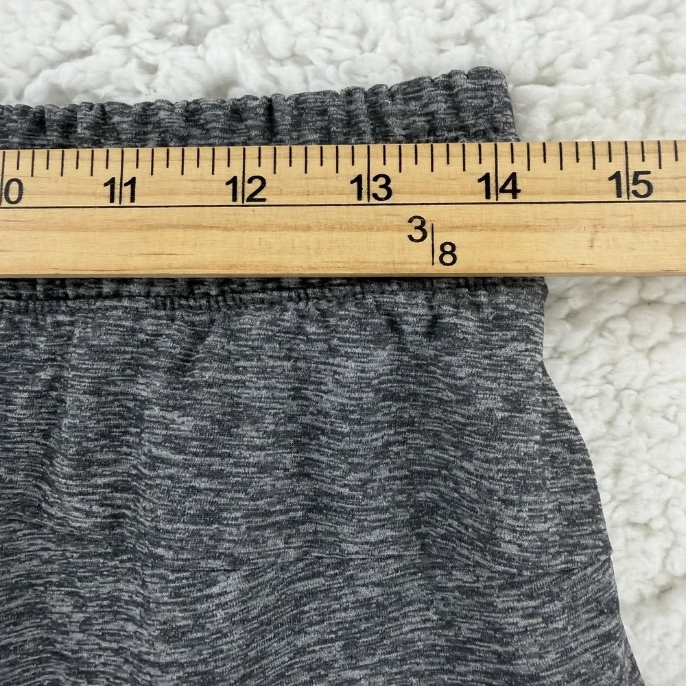 Uniqlo Jogger Pants Mens Large Gray Knit Elastic Waist Drawstring Pockets Lounge